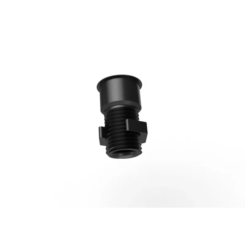 Vivolink VLDG22-B Passa-cabos de secretária para orifício de 22 mm, alumínio, preto