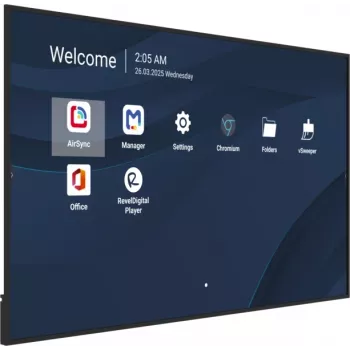Viewsonic 86 polegadas 4K ecrã comercial profissional com integração ProAV