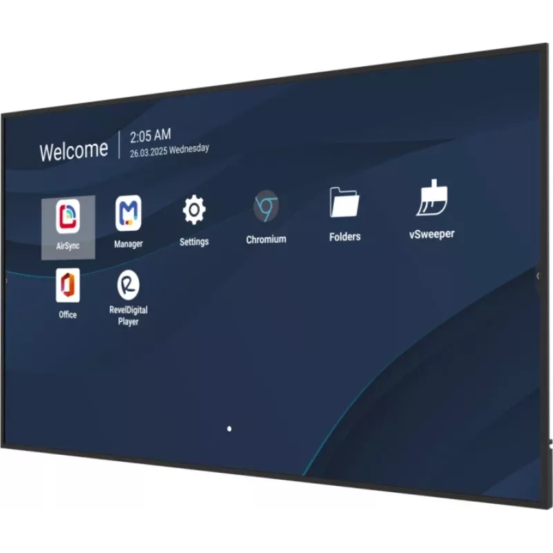 Viewsonic 86 polegadas 4K ecrã comercial profissional com integração ProAV