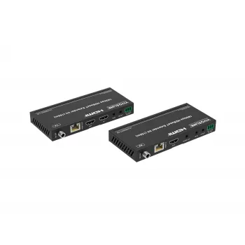 Kit extensor HDBaseT VivoLink VLHDMIEXT150 18 Gbit/s 4K através de cabo Cat único