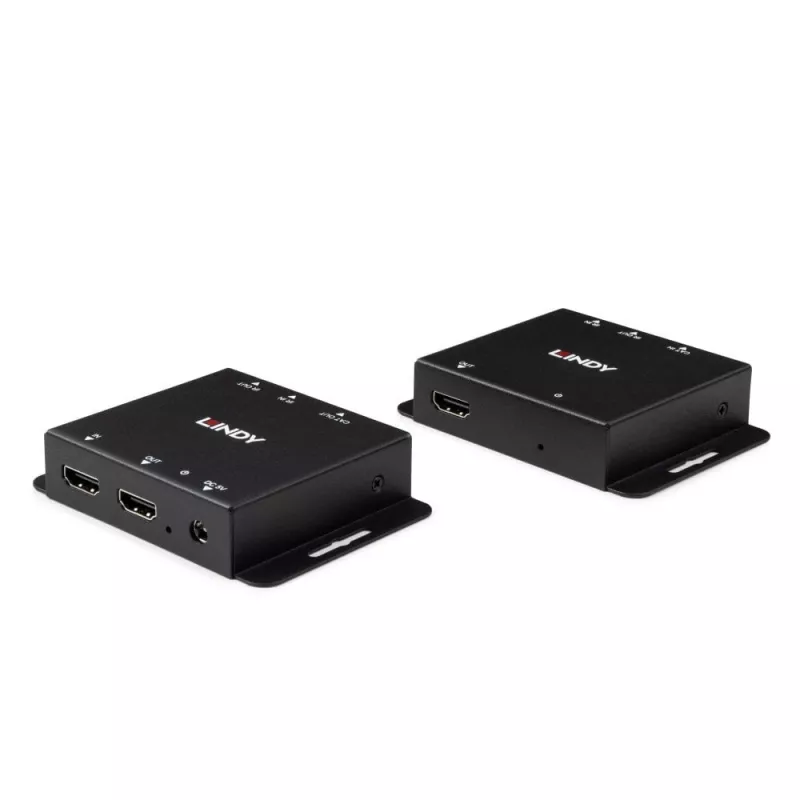 Transmissor e recetor AV Lindy 50m Cat.6 HDMI e IR Extensor 1920x1200