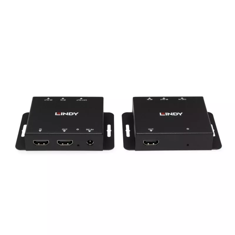 Transmissor e recetor AV Lindy 50m Cat.6 HDMI e IR Extensor 1920x1200