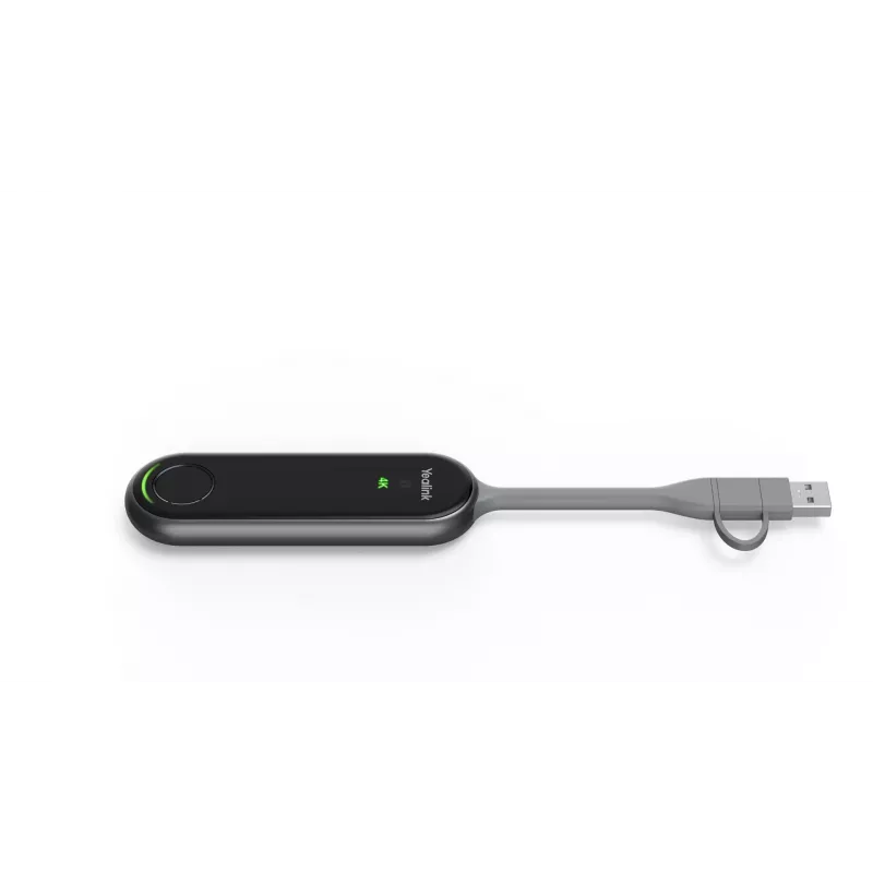 Transmissor AV Yealink PA20 – Conectividade HDMI e USB, preto