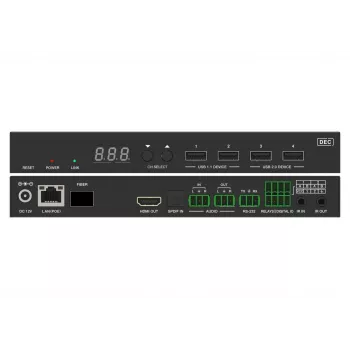 Vivolink VLVWIP2000-DEC AV over IP 4K60Hz JPEG2000 Descodificador de matriz para videowall