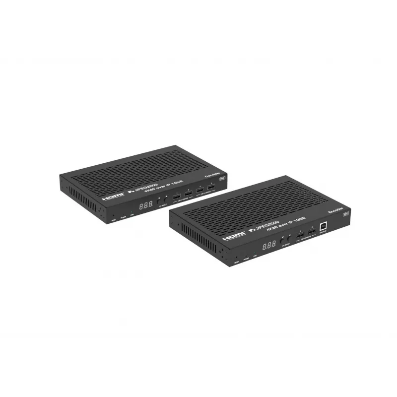 Vivolink VLVWIP2000-DEC AV over IP 4K60Hz JPEG2000 Descodificador de matriz para videowall