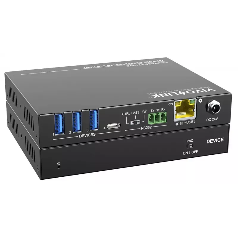 Extensor KVM Vivolink VLUSB3EXT100D USB 3.0 100m