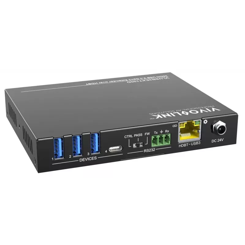 Extensor KVM Vivolink VLUSB3EXT100D USB 3.0 100m