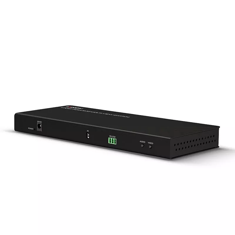 Lindy 9 Portas HDMI 10.2G Comutador multi-view preto 30Hz