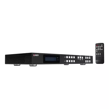 Comutador de matriz AV Lindy 4x4 HDMI 4K60 3840x2160 18 Gbit/s