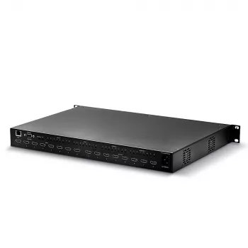 Matriz HDMI Lindy 8x8 18G com escalonamento para videoparede