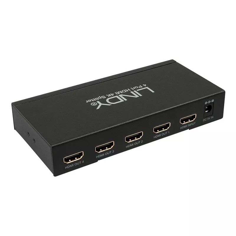 Divisor HDMI Lindy 4 portas HDMI 10.2G