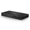 Divisor HDMI Lindy 2 portas HDMI 18G com áudio e downscaling