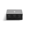 Divisor de áudio ótico Lindy 3 portas (TosLink), preto, 1x TosLink, 3x TosLink, ficha, ficha, CE, FCC, REACH