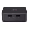 Comutador KVM Lindy 2 portas Type-C, HDMI duplo 4K60