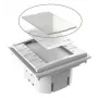 Painel de botões Vivolink VLCP8B-PLEXIGLASS branco DC 12V