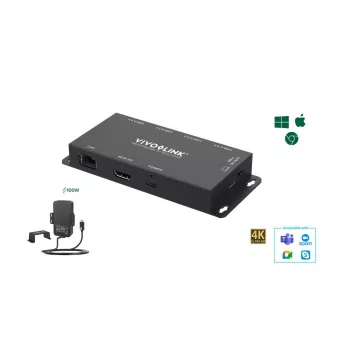 Adaptador gráfico USB Vivolink VLUSBCHUB2V2 com várias portas