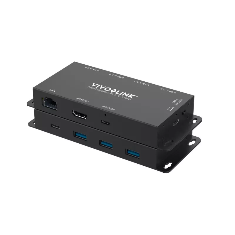 Adaptador gráfico USB Vivolink VLUSBCHUB2V2 com várias portas