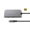 Adaptador gráfico USB Vivolink VLUSBCHUB 3840 x 2160 píxeis USB Type-C
