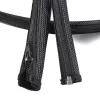 Manga de cabos Vivolink PROZIPSLEEVE2018 preta poliéster 2cm 1800mm