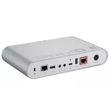 Telefone com altifalante AVer FONE700 Cinzento Microfone omnidirecional alcance de 3,5 m