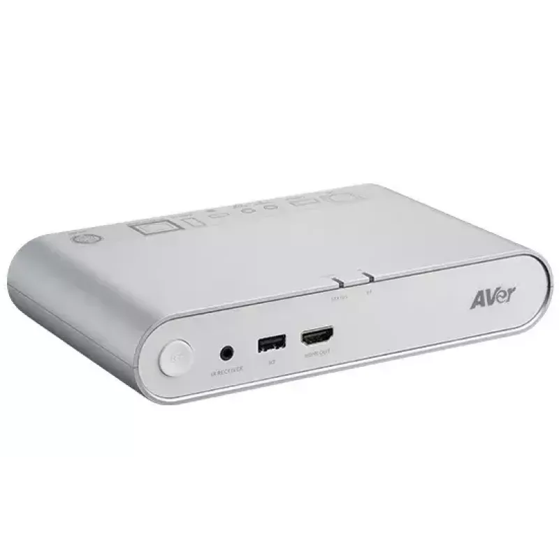 Telefone com altifalante AVer FONE700 Cinzento Microfone omnidirecional alcance de 3,5 m