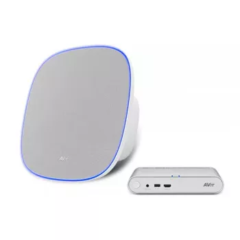 Telefone com altifalante AVer FONE700 Cinzento Microfone omnidirecional alcance de 3,5 m