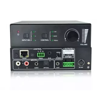 Vivolink VL120005 Amplificador de áudio 2.0 canais Home preto