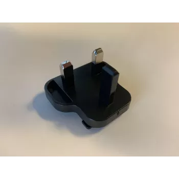 Adaptador de ficha de rede Vivolink VLPSUPLUG-UK tipo G (UK) preto