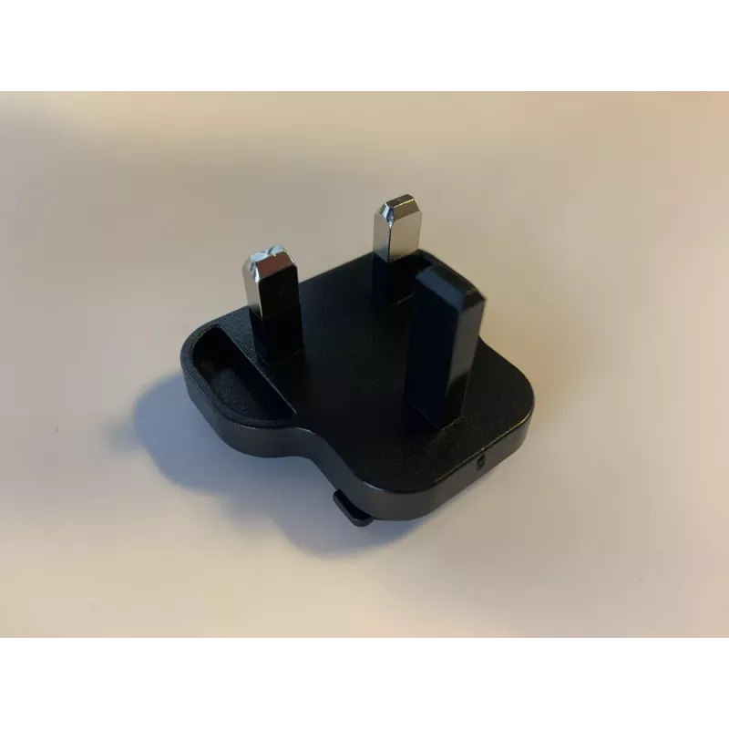 Adaptador de ficha de rede Vivolink VLPSUPLUG-UK tipo G (UK) preto