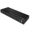 Transmissor AV Lindy Comutador de Apresentação Contínua 5 Portas Extensor HDBaseT 3840 x 2160 Píxeis