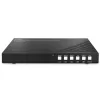Transmissor AV Lindy Comutador de Apresentação Contínua 5 Portas Extensor HDBaseT 3840 x 2160 Píxeis