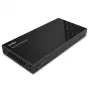 Repetidor AV Lindy Controlador SDVoE 3840 x 2160 Píxeis Cabo Cat6 Com fios Micro-USB