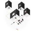 Transmissor e Recetor AV Lindy 300m Extensor HDMI em Fibra Ótica 18G e IR