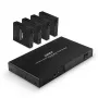 Extensor Splitter HDMI 4 Portas Lindy 70m Cat.6 4K60, 3840 x 2160 Píxeis, Transmissor e Recetor AV, 70 m, Com fios, Preto, HDCP