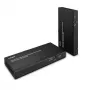 Extensor HDBaseT Lindy 70m Cat.6 HDMI 4K60, Áudio, IR e RS-232 com ARC