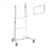 Suporte de monitor Vivolink VLFS-FLEXI com altura ajustável e compatível com VESA