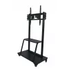 Suporte/base de monitor Vivolink VLFS4290 2,54 m (100 polegadas) de chão preto