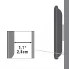 Suporte/base de TV Vivolink VLMW4280 2,03 m (80 polegadas) preto
