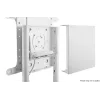 Suporte de parede/base de TV Vivolink VLFS3770 177,8 cm (70 polegadas) branco