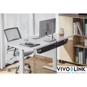 Gestão de cabos Vivolink VLUDCM914 aço preto 914 mm