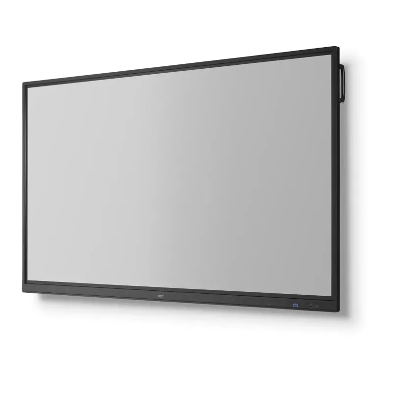 NEC CB751Q ecrã interativo 190,5 cm (75 polegadas) LED 350 cd/m² 4K Ultra HD preto ecrã tátil 12/7
