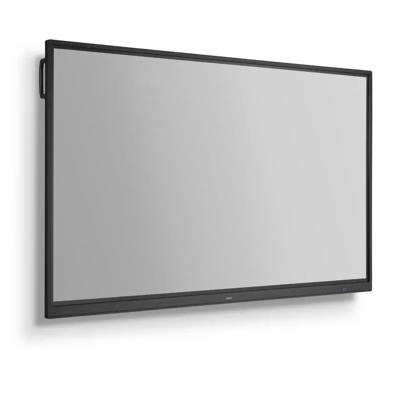 NEC CB751Q ecrã interativo 190,5 cm (75 polegadas) LED 350 cd/m² 4K Ultra HD preto ecrã tátil 12/7