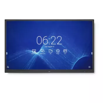 NEC CB751Q ecrã interativo 190,5 cm (75 polegadas) LED 350 cd/m² 4K Ultra HD preto ecrã tátil 12/7