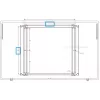 Ernitec Monitor antivandalismo 4K UHD 24/7 de 86 polegadas, IP67, IK10, 3000 nits, vertical