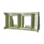 Painel de tomadas VivoLink WI221266 para 2 x Keystone – painel para dois módulos Keystone