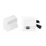 Vivolink WI221261 tomada HDMI + USB A branco 2 módulos