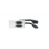 Vivolink WI221261 tomada HDMI + USB A branco 2 módulos