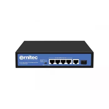 Switch de rede Ernitec ELECTRA-U04-1GB-60W 4 portas 1 GB 60 W