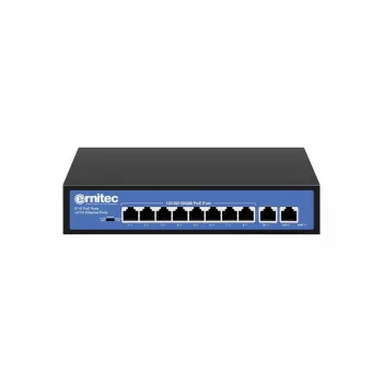 Switch de rede Ernitec ELECTRA-U08-1GB-110W 8 portas 1 GB
