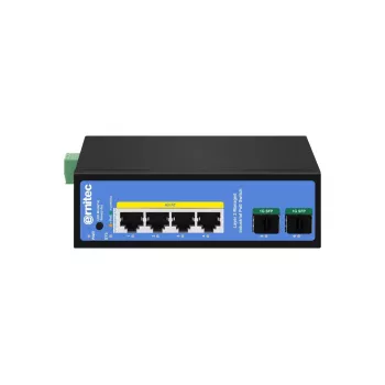 Switch de rede Ernitec ELECTRA-IM04-1GB 4 portas Gigabit Ethernet